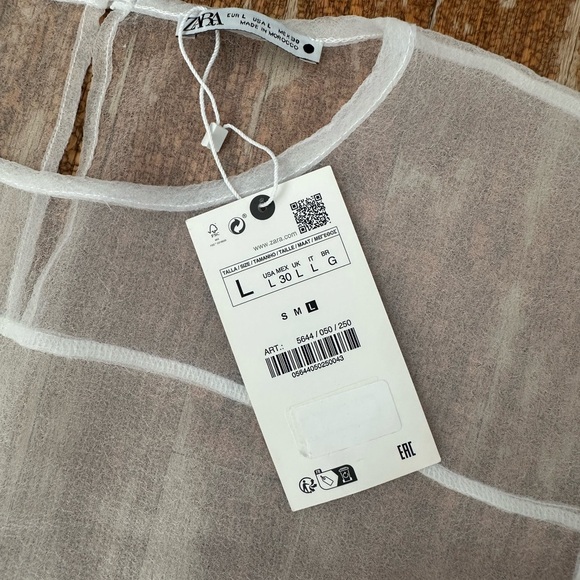 Zara Mesh Shell Top 🐚 - Picture 3 of 5